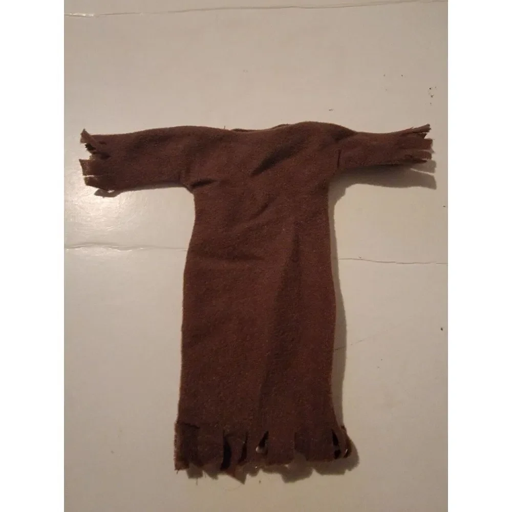 Vintage Barbie Ken Skipper Doll Accessory Clothing Brown Dress Rainbow VTG